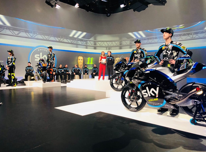 Launching Sky Racing Team VR46 2019