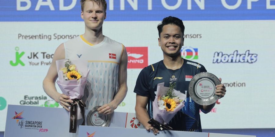 Antonsen Belum Bangkit Usai Disihir Anthony, Eks Tunggal No 2 Tersingkir Prematur di European Games 2023