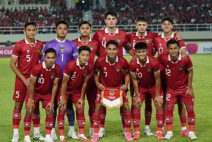 Timnas U-23 Indonesia vs Turkmenistan di Kualifikasi Piala Asia U-23 2024, Stadion Manahan, Solo, Selasa (12/9/2023).