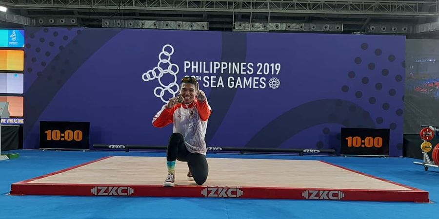 SEA Games 2019 - Sabet Emas Angkat Besi, Deni Mengaku Tengah Tak Fit