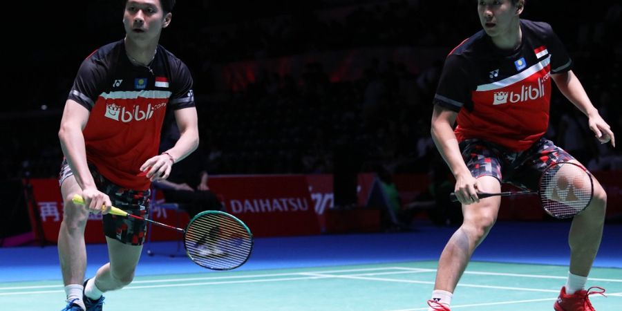 Hasil Japan Open 2019 - Marcus/Kevin Sukses Tundukkan Wakil Tuan Rumah