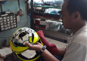 Solusi Helm Nggak Nyaman Lagi, Bisa Direpair di Bengkel Helm
