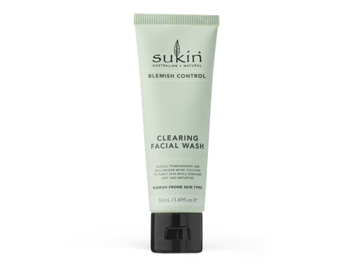 sukin blemish face wash