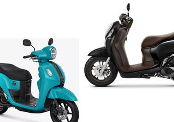 Motor Matic Tampang Klasik, Segini Harga Scoopy, Fino dan Fazzio