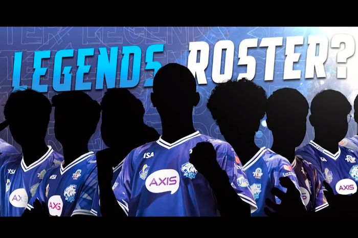 EVOS Legends MPL ID S8 roster illustration