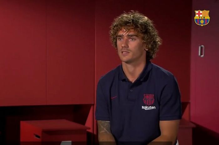 Penyerang Barcelona, Antoine Griezmann.