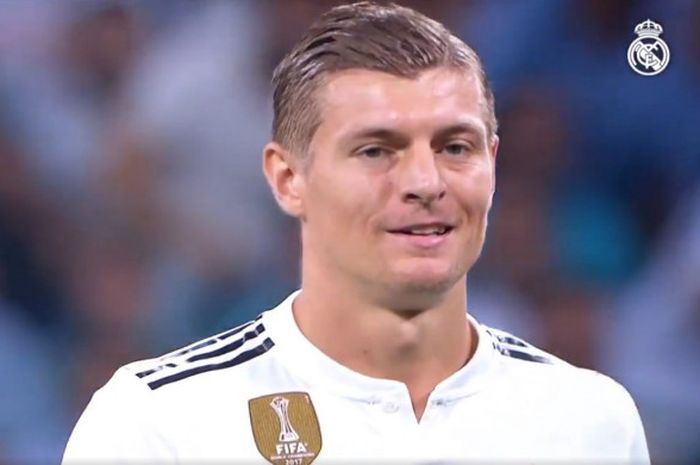 Gelandang Real Madrid, Toni Kroos.