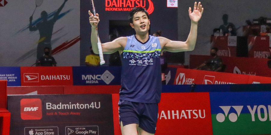 Hasil Thailand Masters 2024 - Sempat Nelangsa Dikasih 6 Poin, Chou Tien Chen Klaim Gelar Juara dalam 1 Jam 2 Menit