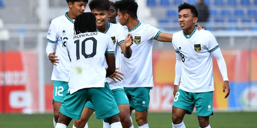 Lesatan Indah Hokky Caraka Masuk Kandidat Gol Terbaik Fase Grup Piala Asia U-20 2023
