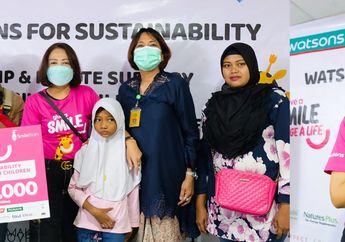 Membantu Keluarga yang Kurang Mampu dalam Operasi Bibir Sumbing Anak, Watsons Luncurkan Program Give a Smile