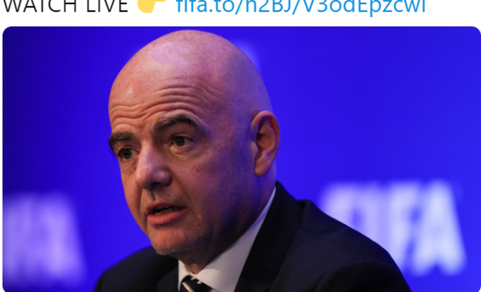 Presiden FIFA, Gianni Infantino.