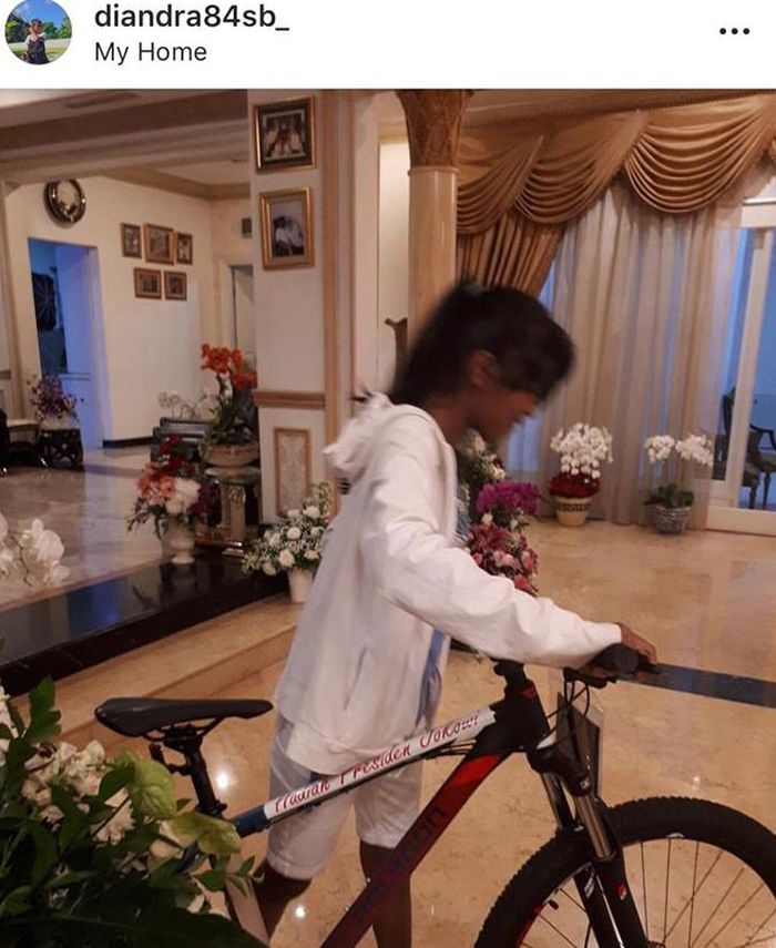 Luasnya rumah Bella Saphira