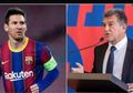 Seret Nama Lionel Messi, Presiden Barcelona Sampaikan Kabar Baik & Buruk!