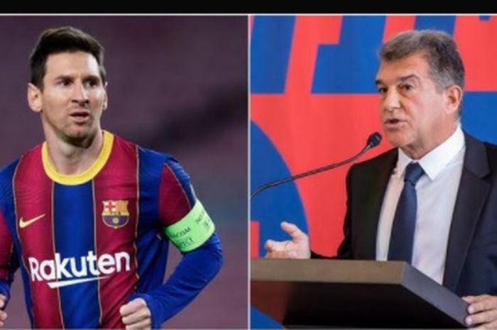 Barcelona dengan presiden barunya, Joan Laporta, diharapkan segera mengikat kontrak baru bagi Lionel Messi.