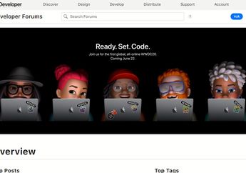 Sambut WWDC 2020, Update Situs Apple Developer Forums Sudah Tersedia