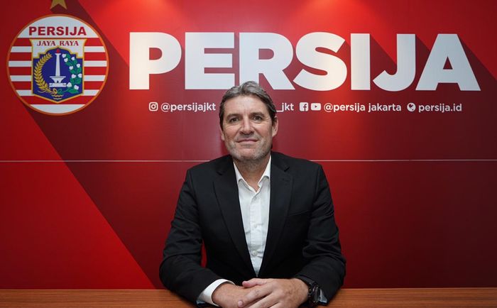 Julio Banuelos saat diperkenalkan manajemen Persija di Jakarta pada 8 Juni 2019.