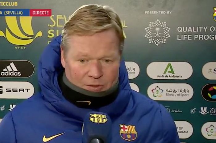 Ronald Koeman mengaku lebih mudah mengalahkan Sevilla daripada Paris Saint-Germain usai Barcelona sukses melakukan comeback.