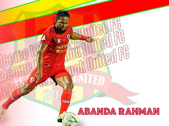 Abanda Rahman resmi diperkenalkan sebagai pemain baru Lalenok United.