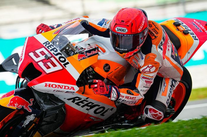 Pembalap Repsol Honda, Marc Marquez.