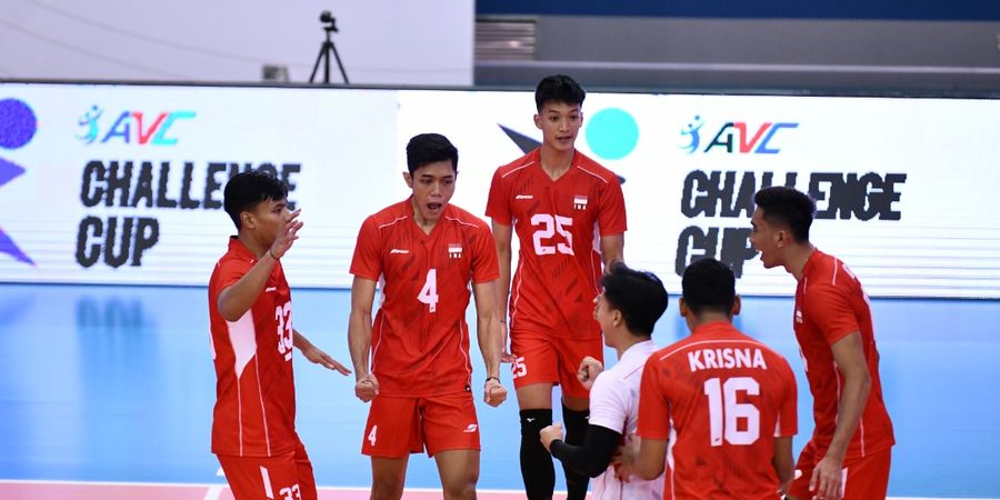 Hasil AVC Challenge Cup 2024 - Indonesia Tersingkir, Keok 3 Set Langsung dari Qatar