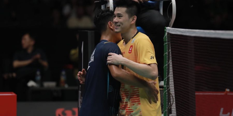 Hasil Singapore Open 2023 - Anthony ke Final Lagi, Lawan Cedera Saat Ginting Sudah Unggul Jauh