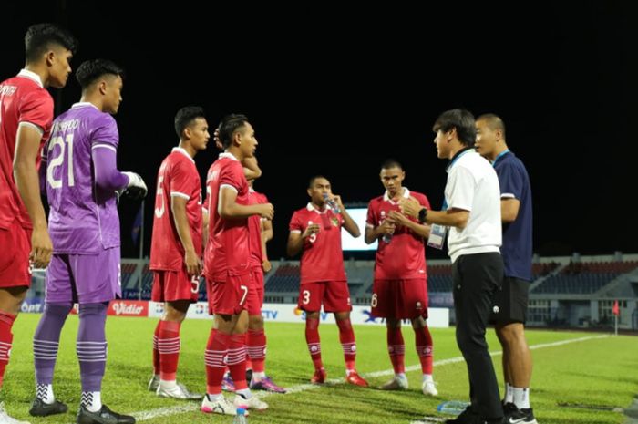 Shin Tae-yong memasang target Timnas U-23 Indonesia lolos ke putaran final Piala Asia U-23 2024.