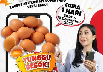 Promo JSM Superindo Minggu Ini, Ada Diskon 50% Belanja Telur Sampai Minyak