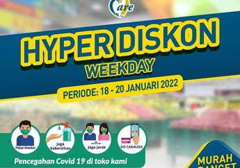 Promo Hypermart Terbaru, Belanja Lebih Murah Pakai Promo Hyper Diskon Weekday