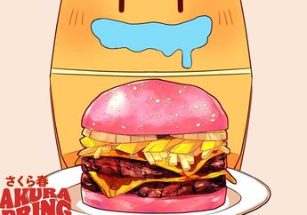 Promo Burger King Terbaru, Beli Paket Sakura Spring Collection Cuma Rp47.000