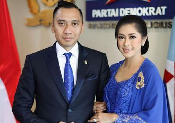 Gandeng Erat sang Suami yang Dilantik Jadi DPR, Aliya Rajasa Kenakan Kain Batik Peninggalan Ani Yudhoyono Sebelum Wafat