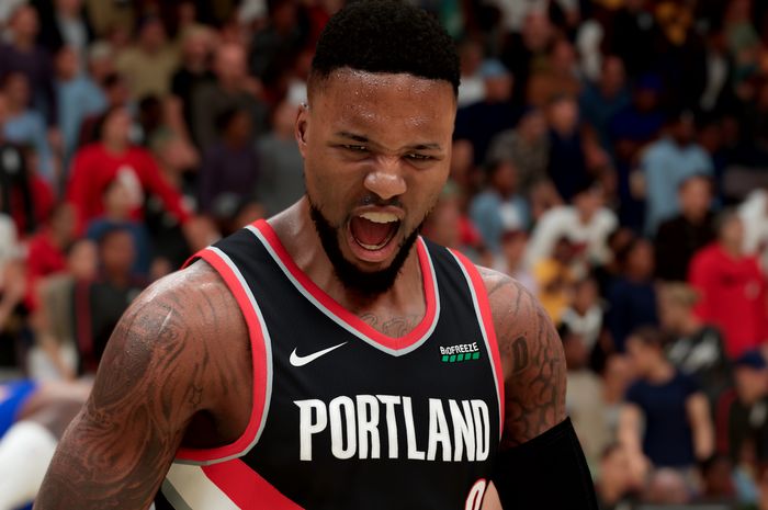 Damian Lillard in NBA 2K21