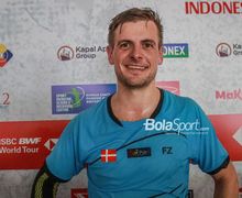 Indonesia Open 2022 -Kewalahan Hadapi Kecepatan Ginting, Tunggal Putra Denmark Sampai Bilang Begini Usai Tersingkir