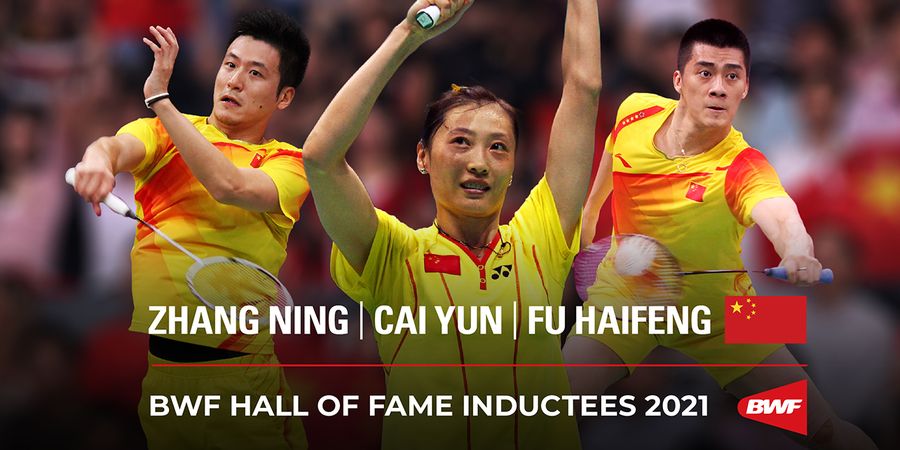 3 Legenda China Terpilih sebagai Penerima BWF Hall of Fame 2021