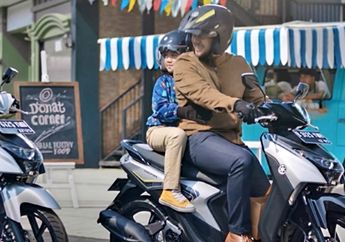 Bonceng Anak Naik Motor Matik, 2 Hal Ini Jadi Alasan Jangan di Depan