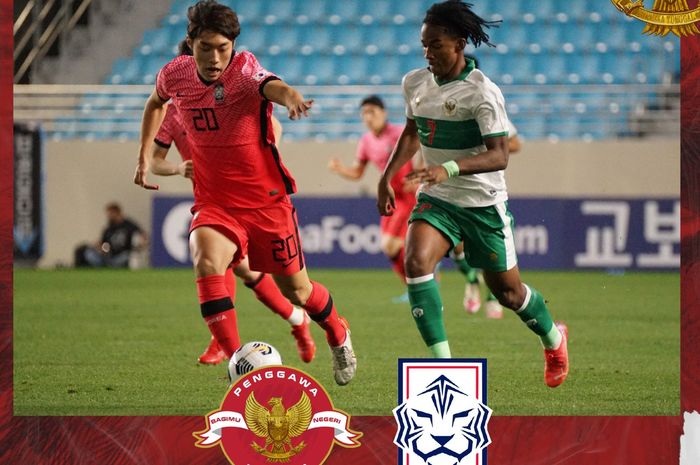 Timnas U-19 Indonesia vs Korea Selatan