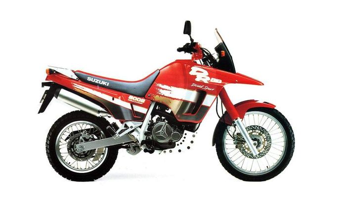 Suzuki DR 800S BIG yang pernah mengaspal era 1990-an