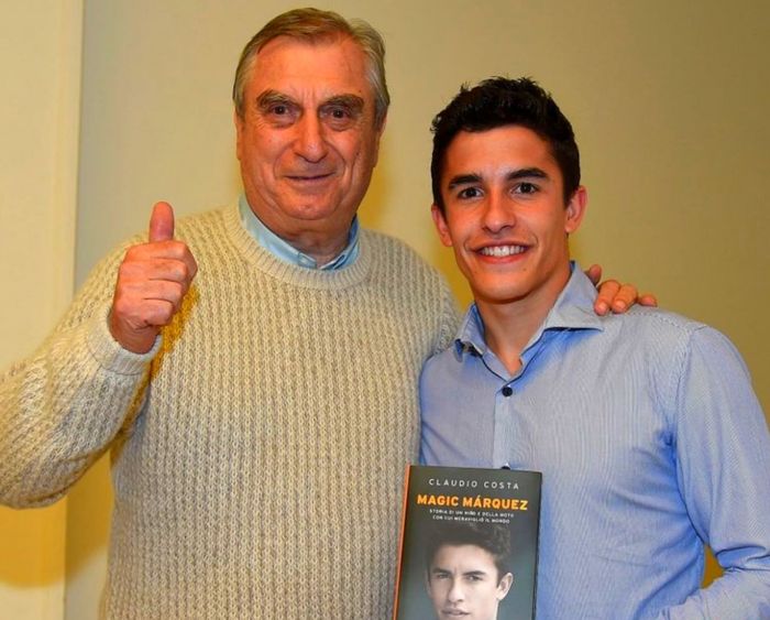 Dokter Claudio Costa dan Marc Marquez