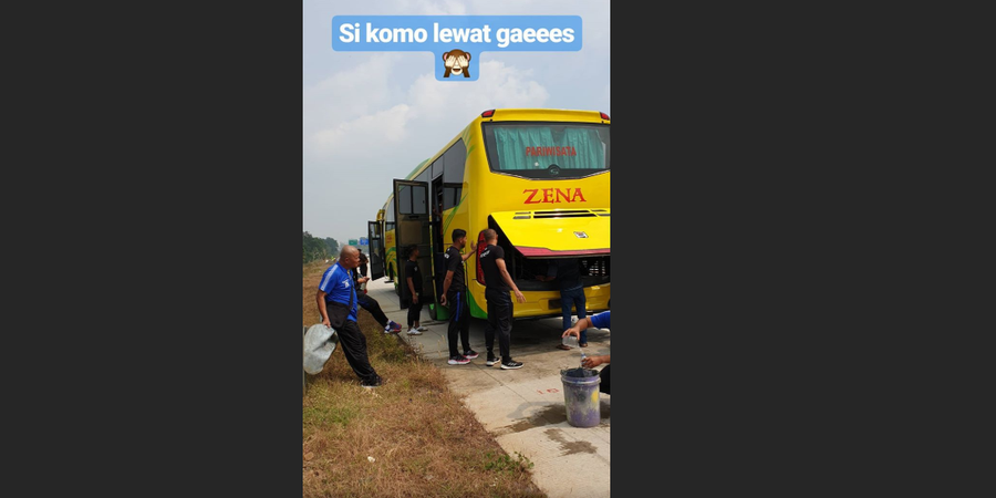 Kata Panpel Arema FC Soal Mogoknya Bus yang Ditumpangi Pemain Persib