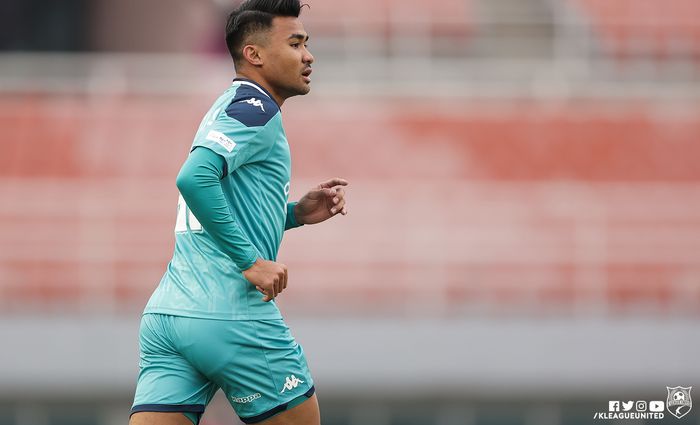  Asnawi Mangkualam mencatatkan debut untuk Ansan Greeners pada laga melawan Yangpyeong FC pada putaran kedua Piala FA Korea Selatan, Minggu (28/3/2021).
