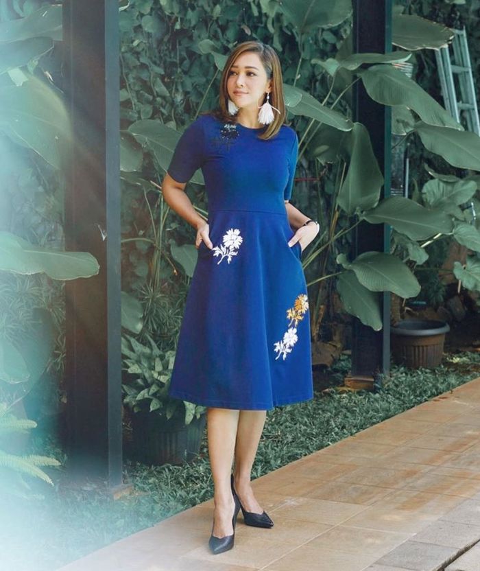 Penampilan feminin Maia Estianty