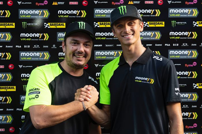 Luca Marini sudah resmi bertahan di Mooney VR46 Racing Team.