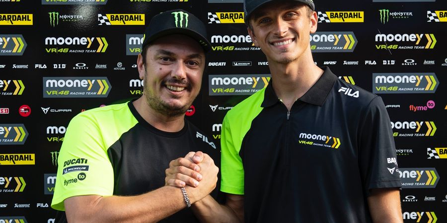RESMI - Adik Valentino Rossi Perpanjang Kontrak di Mooney VR46