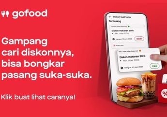 Cara Pakai Promo di GoFood, Makan Apa Saja Dijamin Lebih Murah