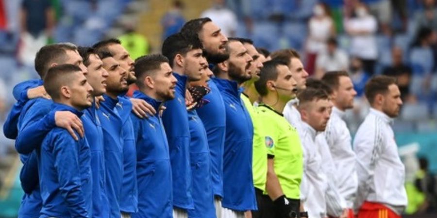 Hasil EURO 2020 - Bungkam 10 Pemain Wales, Italia Juarai Grup A dengan Nilai Sempurna