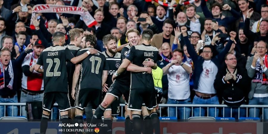 Ajax Tumbangkan Real Madrid dengan Bujet Setara Klub Kasta Kedua Inggris