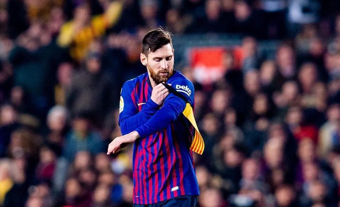 Lionel Messi gagal mencetak gol ketika menghadapi Real Madrid pada babak semifinal leg pertama Copa Del Rey pada Kamis dini hari tadi (7/2).