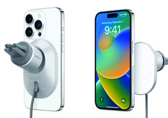 Belkin Rilis Charger iPhone Dengan MagSafe 15W Untuk Holder Mobil