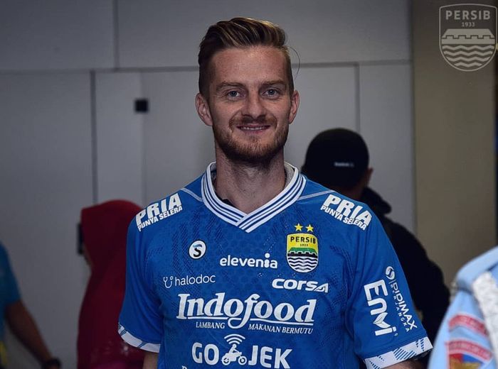 Pemain baru Persib Bandung Rene Mihelic.