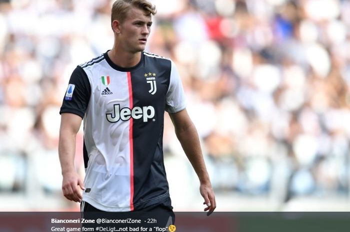 Bek tengah Juventus, Matthijs de Ligt.