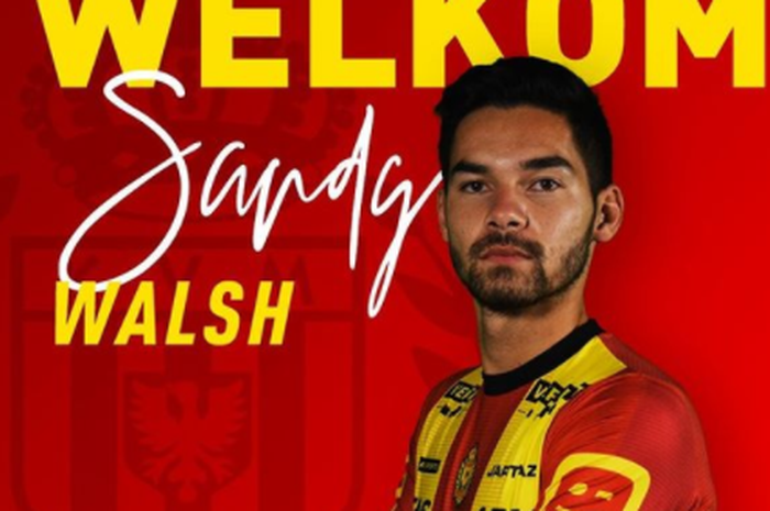 Pemain keturunan Indonesia, Sandy Walsh, resmi bergabung dengan klub liga utama Belgia, KV Mechelen, Selasa (6/10/2020).